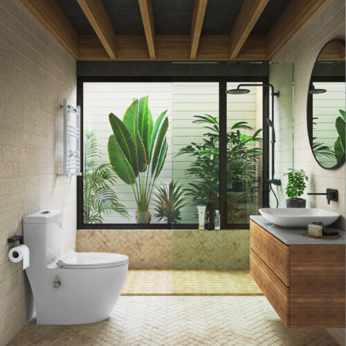 توالت فرنگی آنتوریوم