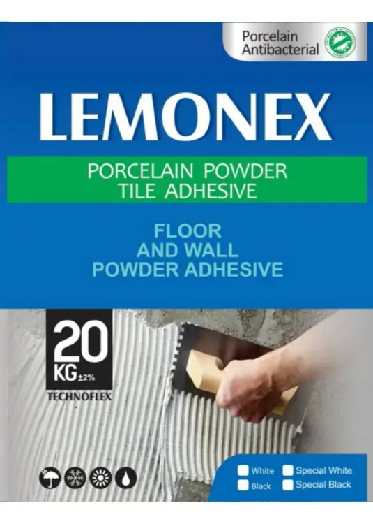چسب پودری پرسلان لیمونکس مدل Techno Flex 1054 – وزن ۲۰ کیلوگرم