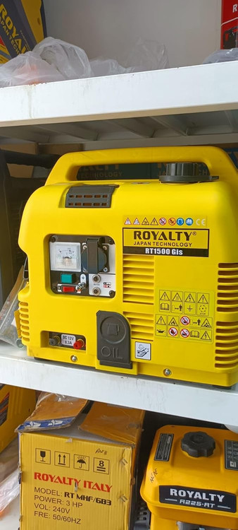 موتور برق مسافرتی 1200 وات رویالتی مدل RT1500GIS