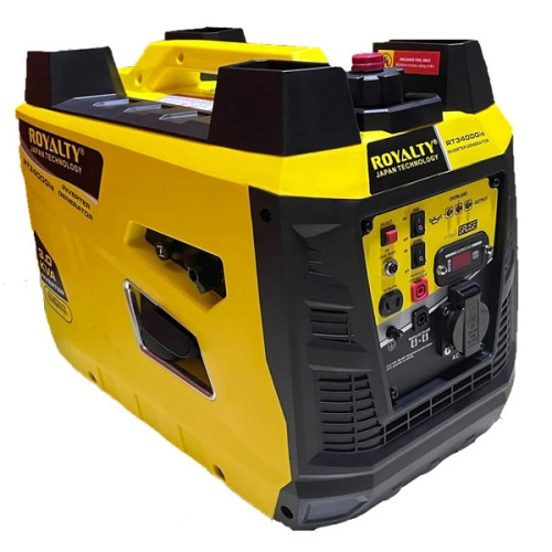 موتور برق بنزینی 3 کیلو وات - سایلنت استارتی رویالتی مدل RT3400GIS