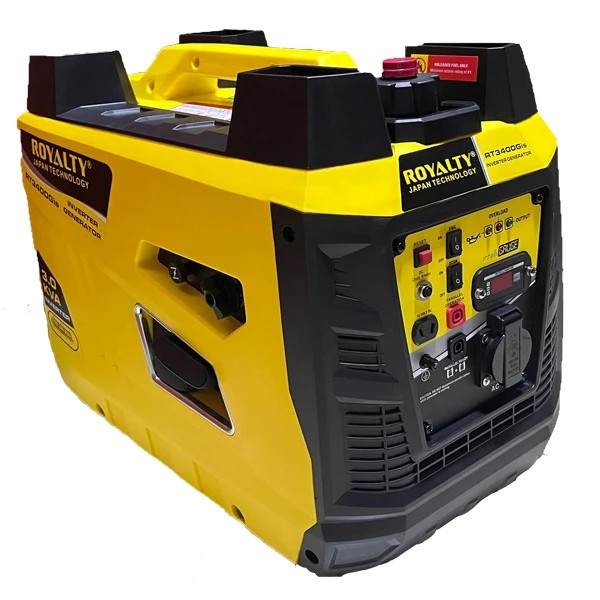 موتور برق بنزینی 3 کیلو وات - سایلنت استارتی رویالتی مدل RT3400GIS