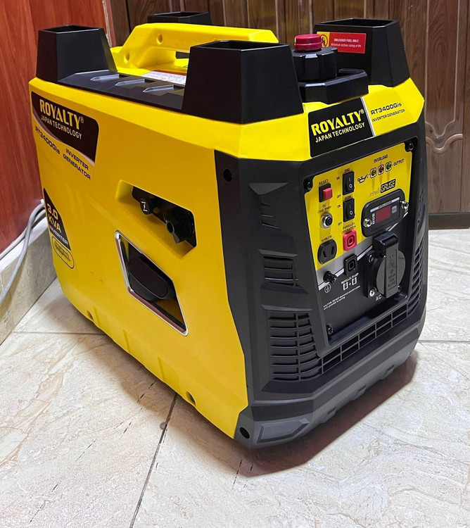 موتور برق بنزینی 3 کیلو وات - سایلنت استارتی رویالتی مدل RT3400GIS