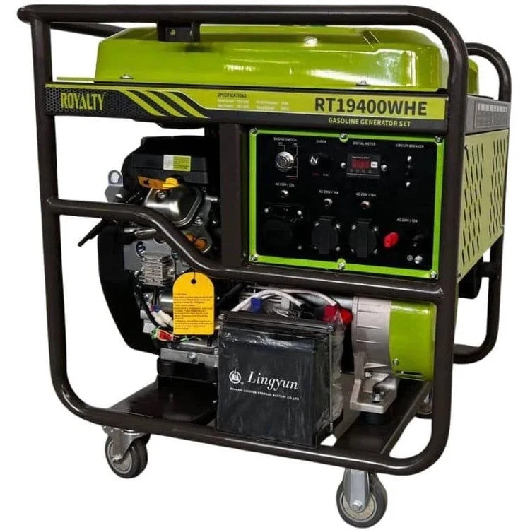 موتور برق بنزینی توان 15 کیلو وات رویالتی مدل RT19400WHE